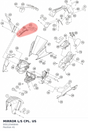 Diagram preview: MIRROR L/S CPL. US (93512540044)