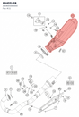 Diagram preview: MUFFLER (A60605083000)