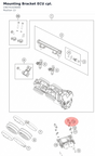Diagram preview: Mounting Bracket ECU cpl. (C90741029000)