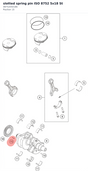 Diagram preview: slotted spring pin ISO 8752 5x18 St (08752050186)