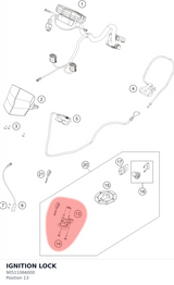 Diagram preview: IGNITION LOCK (90511066000)