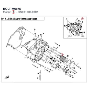 BOLT M6x75 product image