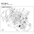 BOLT M6x75 product image