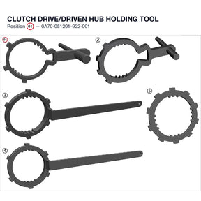 CLUTCH DRIVE/DRIVEN HUB HOLDING TOOL product image