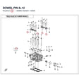 DOWEL PIN 8×12 product image