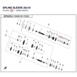 SPLINE SLEEVE 25x10 product image