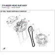 CYLINDER HEAD SUB ASSY product image