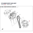 CYLINDER BODY SUB ASSY product image