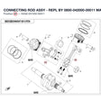 CONNECTING ROD ASSY - REPL BY 0800-042000-00011 product image
