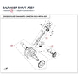 BALANCER SHAFT ASSY product image