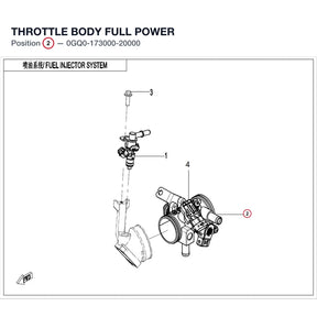 THROTTLE BODY FULL POWER product image