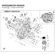 SPEEDOMETER SENSOR product image
