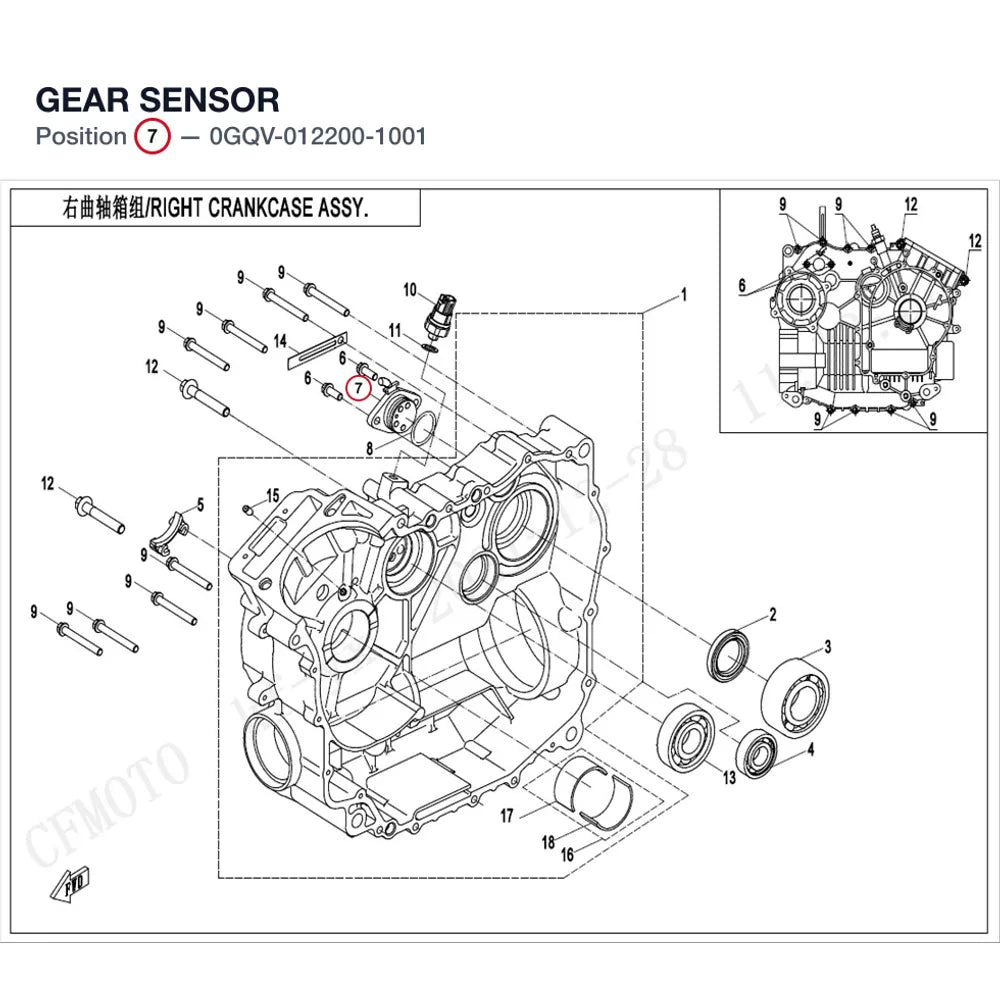 GEAR SENSOR product image