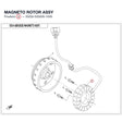 MAGNETO ROTOR ASSY product image