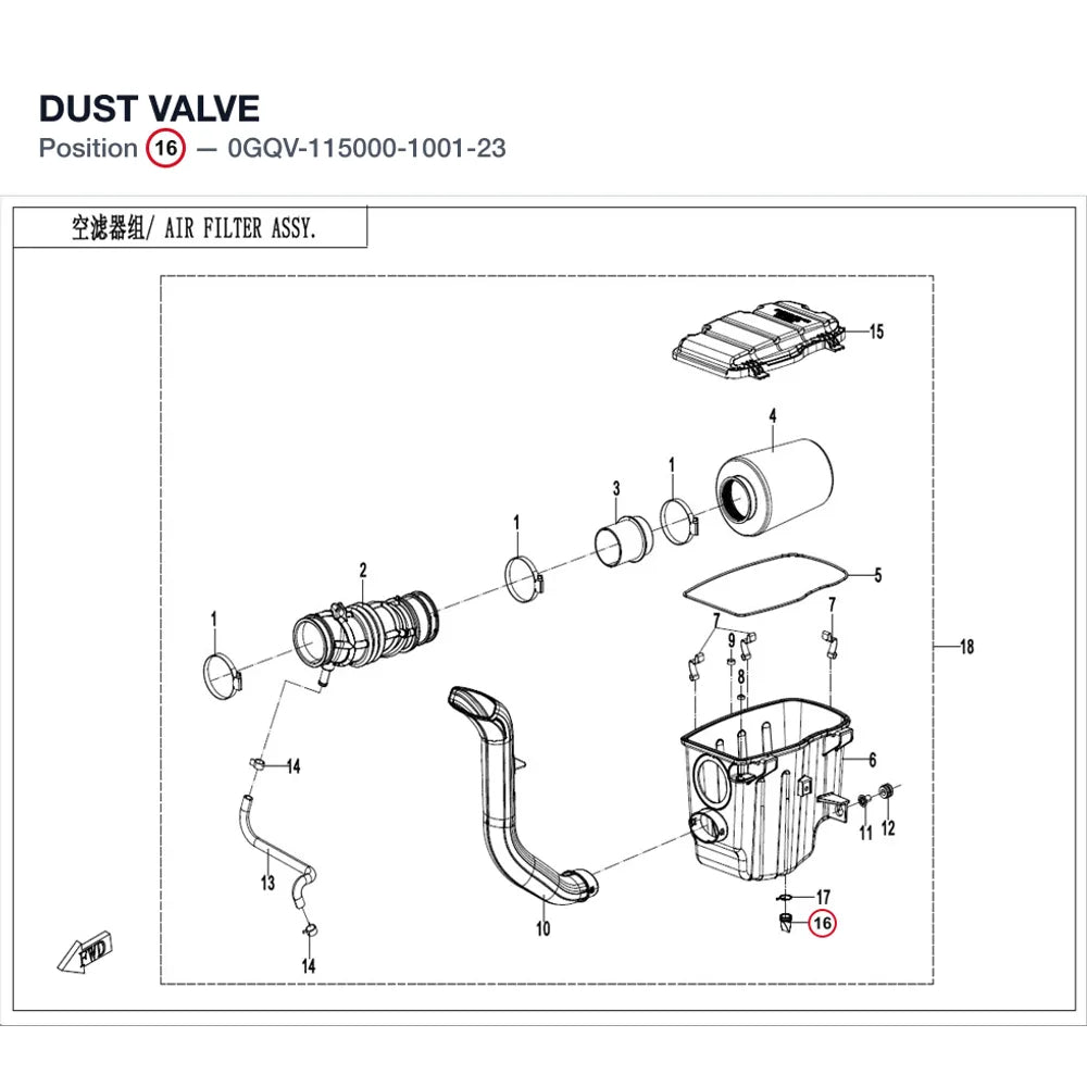 DUST VALVE product image