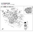 LH CRANKCASE product image