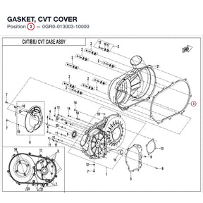 GASKET, CVT COVER product image