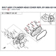 BOLT ASSY. CYLINDER HEAD COVER REPL BY 0800-021100 product image
