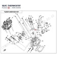 SEAT, THERMOSTAT product image