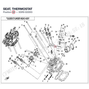 SEAT, THERMOSTAT product image