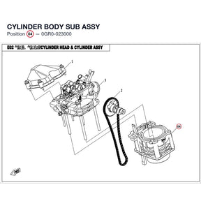 CYLINDER BODY SUB ASSY product image