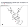 CYLINDER BODY ASSY - REPL BY 0GR0-023100-20011 product image