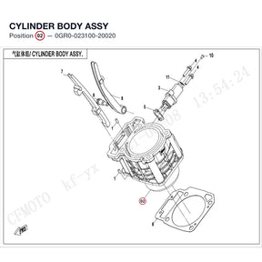 CYLINDER BODY ASSY product image