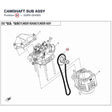 CAMSHAFT SUB ASSY product image