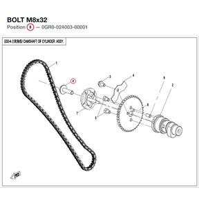 BOLT M8x32 product image