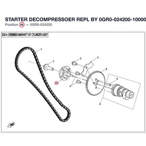 STARTER DECOMPRESSOER REPL BY 0GR0-024200-10000 product image