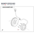 MAGNETO STATOR ASSY. product image