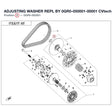 ADJUSTING WASHER REPL BY 0GR0-050001-00001 product image