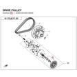 DRIVE PULLEY product image