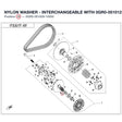 NYLON WASHER - INTERCHANGEABLE WITH 0GR0-051012 product image