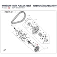 PRIMARY TIGHT PULLEY ASSY product image
