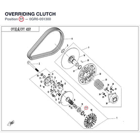OVERRIDING CLUTCH product image