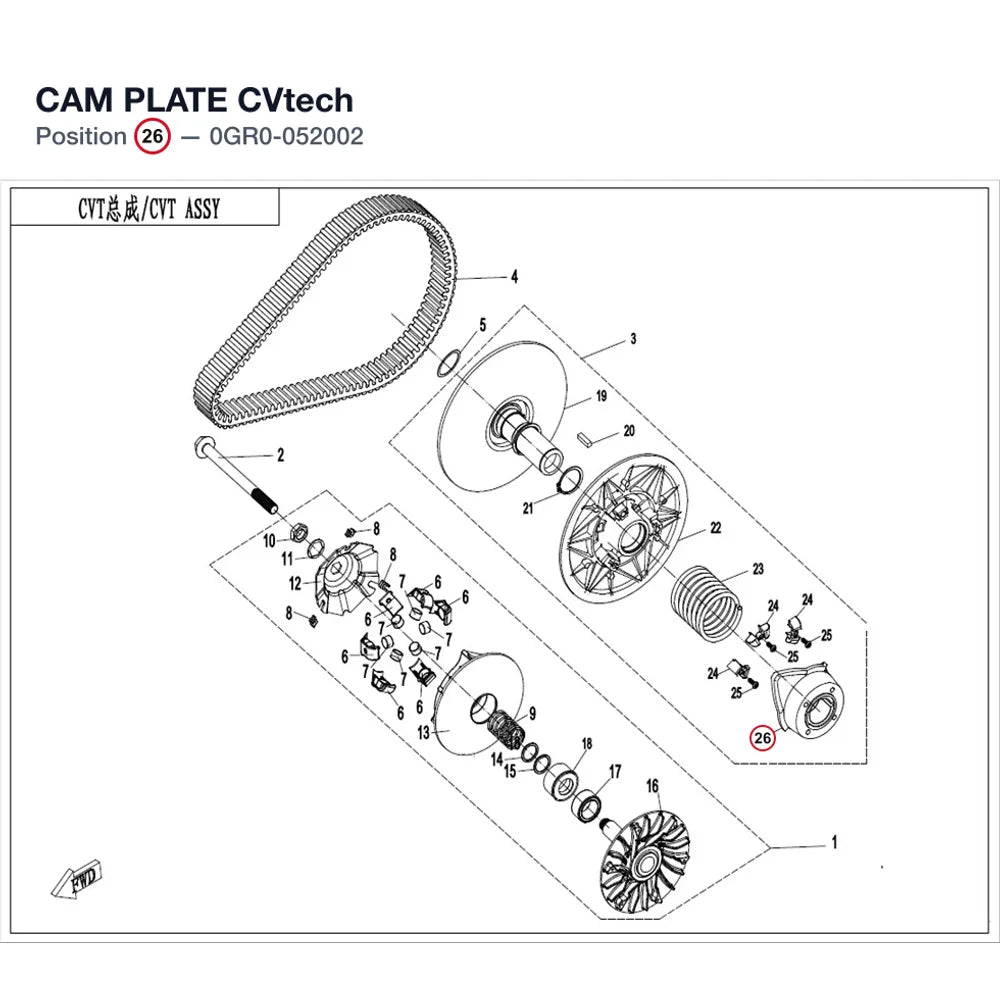 CAM PLATE product image