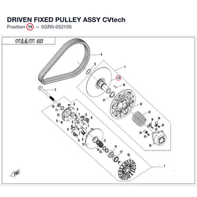 DRIVEN FIXED PULLEY ASSY product image