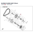 SLIDING FLANGE ASSY product image