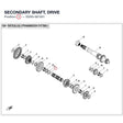 SECONDARY SHAFT, DRIVE product image