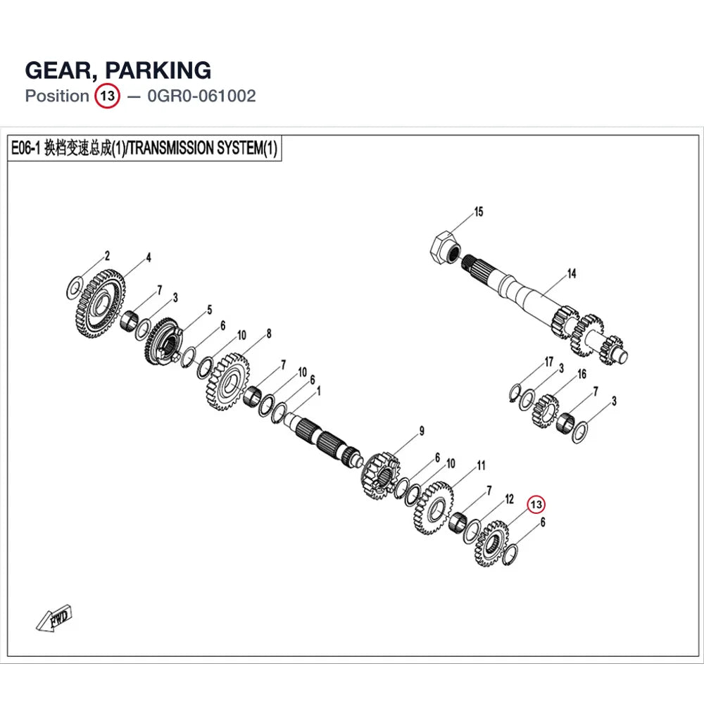 GEAR, PARKING product image