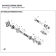 OUTPUT DRIVE GEAR product image