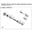 WASHER 25X34X1.5 REPL BY 0GR0-061009-00001 product image
