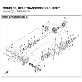COUPLER, REAR TRANSMISSION OUTPUT product image