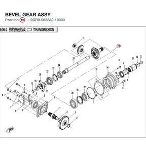 BEVEL GEAR ASSY product image