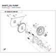 SHAFT, OIL PUMP product image