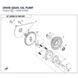 DRIVE GEAR, OIL PUMP product image