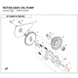 ROTOR ASSY, OIL PUMP product image
