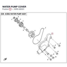 WATER PUMP COVER product image