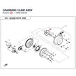 CRANKING CLAW ASSY product image